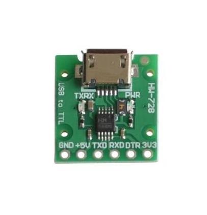 CH340E USB to TTL Serial Converter, 5V/3.3V Alternative CH340G Module for pro mini On Stock