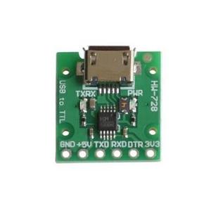 CH340E USB to TTL Serial Converter, 5V/3.3V Alternative CH340G Module for pro mini On Stock