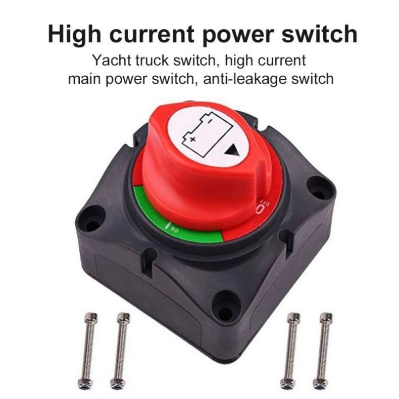 For Car/Vehicle/RV/Boat/Marine 20 Battery Power Cut Off Kill Switch 12-60V 2 Position Disconnect Isolator Master Switch