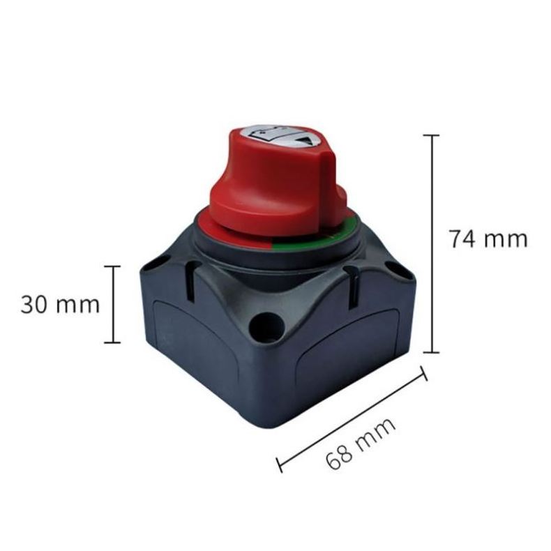 For Car/Vehicle/RV/Boat/Marine 20 Battery Power Cut Off Kill Switch 12-60V 2 Position Disconnect Isolator Master Switch