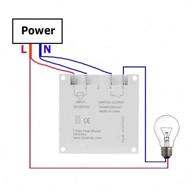 CN101A Digital Microcomputer 7Days Weekly Programmer Electronic Timer Switch 220V Time Relay with Countdown 12V DC for Light Fan