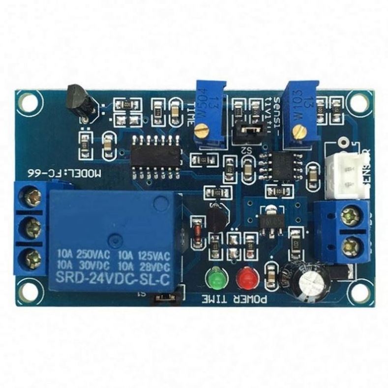 Photosensitive Resistor Sensor Relay Module Light Controlled Delay Adjustable Switch 5V Relay Module