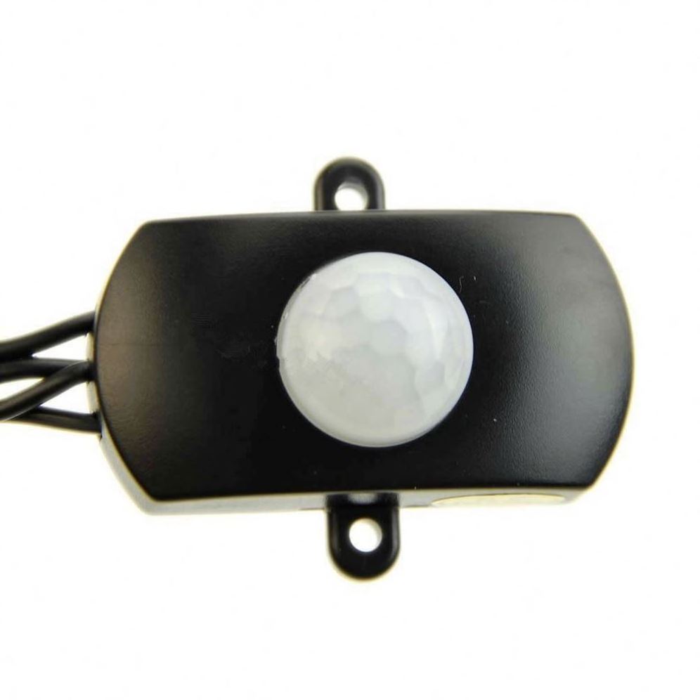 MINI DC5-24V 5A PIR Infrared Motion Sensor Detector LED Strip Automatic Switch for LED Strip Light White/Black