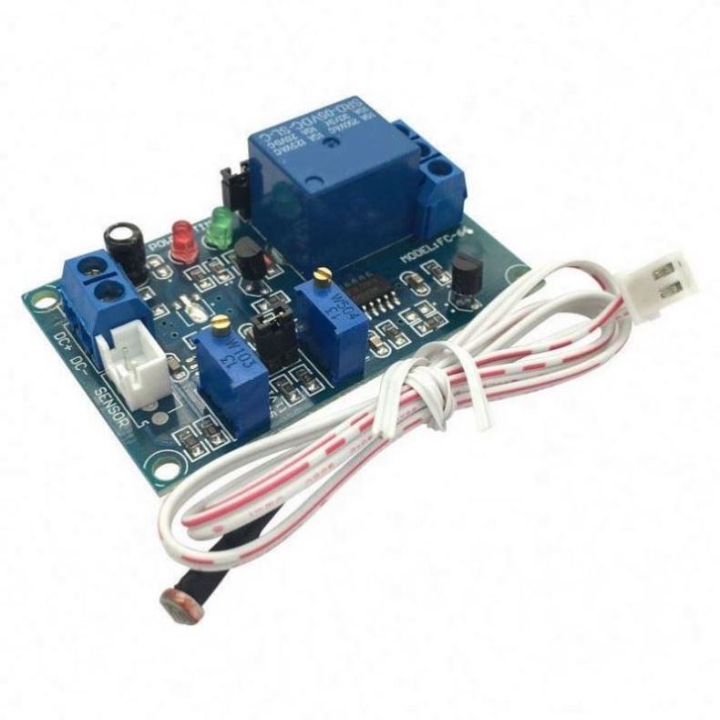 Photosensitive Resistor Sensor Relay Module Light Controlled Delay Adjustable Switch 5V Relay Module