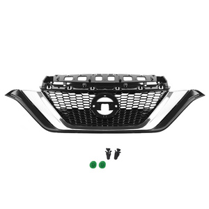 Car Front Radiator Bumper Upper Grill For Nissan Versa Note 2017-2019 942-283