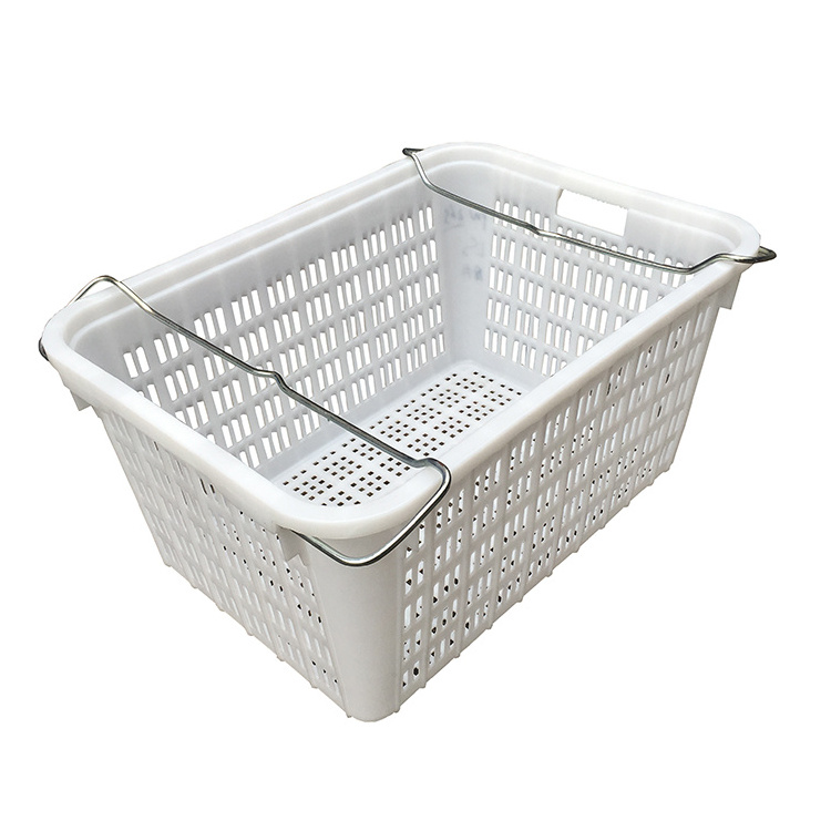 Plastic Vegetable Box Plastic Crate Stackable Storage Plastic Crate