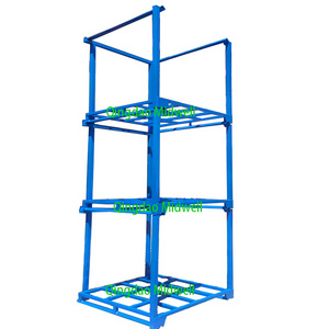 Hot sale good price heavy duty customized warehouse storage portable stacking nestable palletainer racks