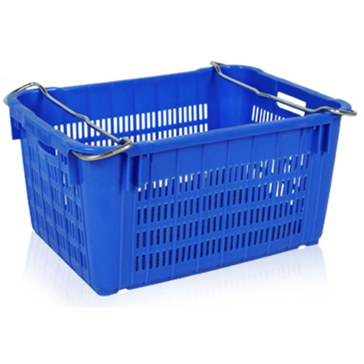 Plastic Vegetable Box Plastic Crate Stackable Storage Plastic Crate