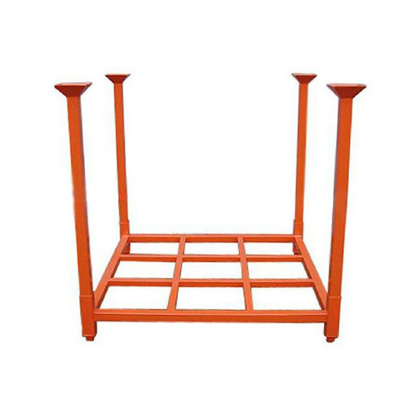 Pallet stacking frames metal pallet steel Tire Steel Stacking Racks factory price for sale