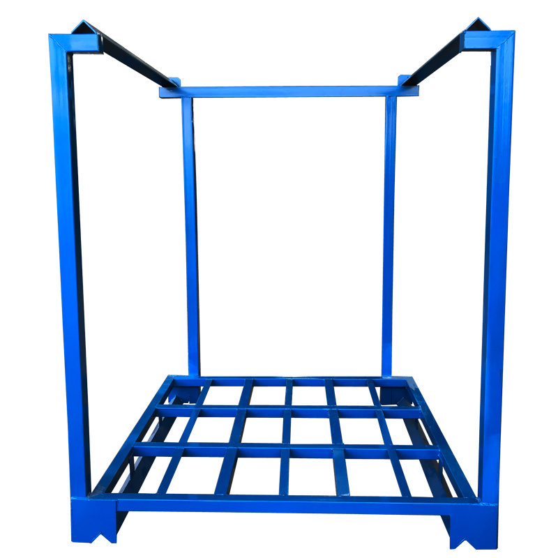 Hot sale good price heavy duty customized warehouse storage portable stacking nestable palletainer racks