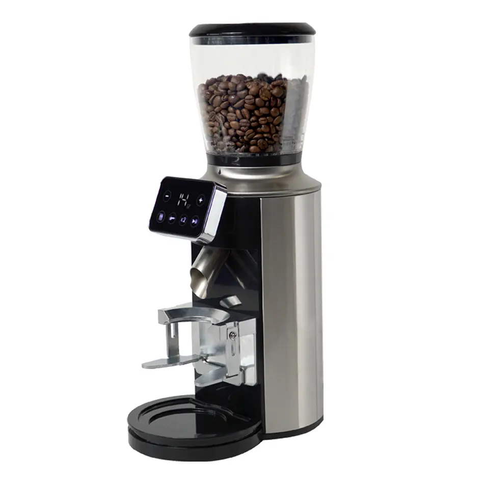 2023 Stainless Steel Burr Electric Blade Coffee Grinder With Adjustable Settings Coffee Grinders Maker Drop Shipping