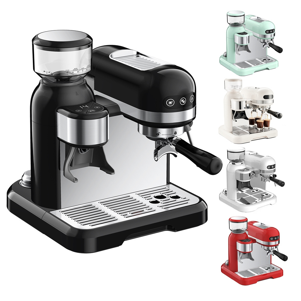 Automatic Brevillee Espresso Machine With Grinder Home Coffee Maker