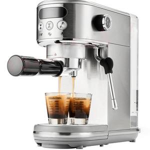 READY STOCK Best Sale Home Office Semi-Automatic Expresso Coffee Machine Maker Barista Cafe Espresso Machine Factory Wholesale