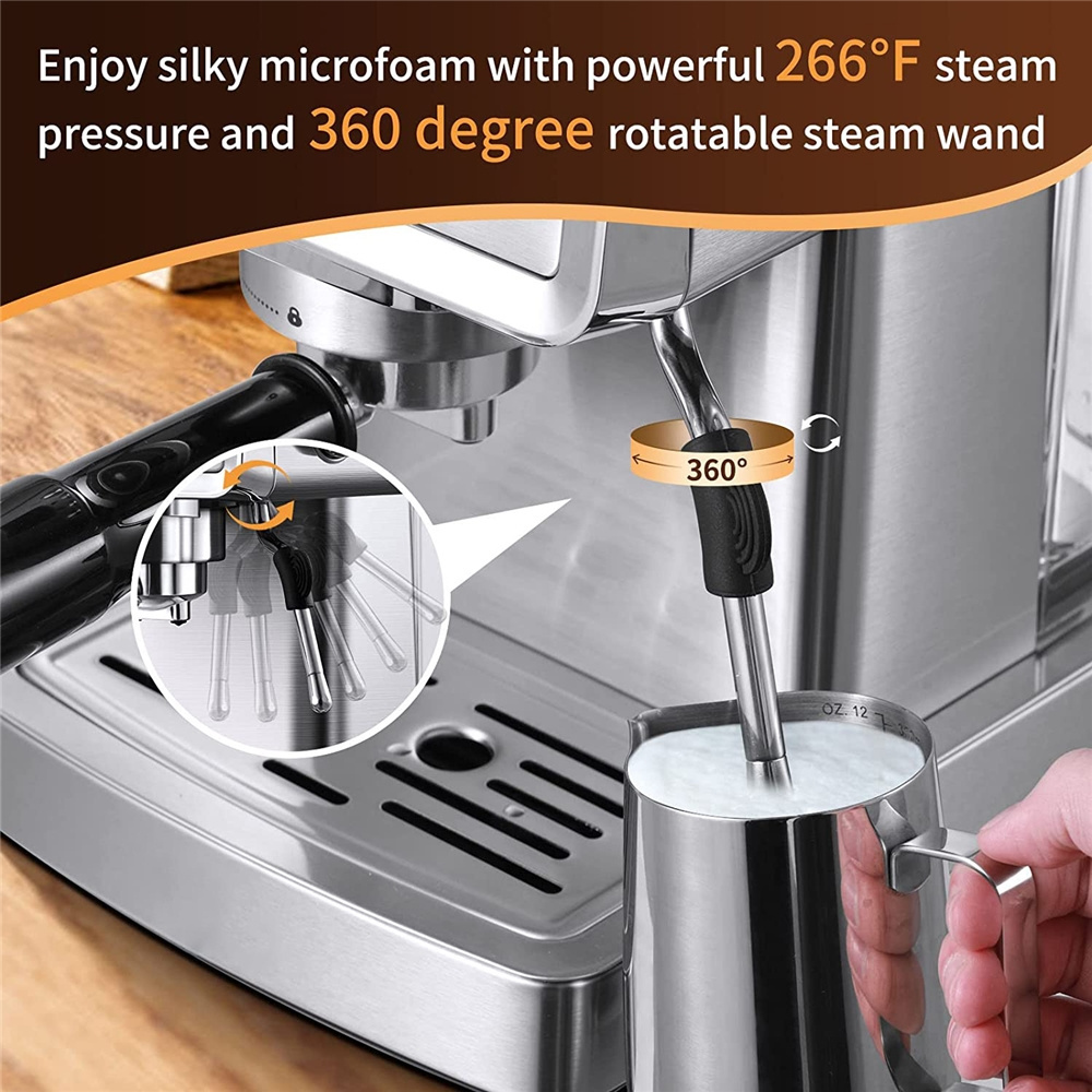 Profesional Wholesale Automatic Expresso Espresso Coffee Machine For Coffee Shop Cafe Coffee Machine