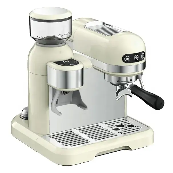 Automatic Brevillee Espresso Machine With Grinder Home Coffee Maker