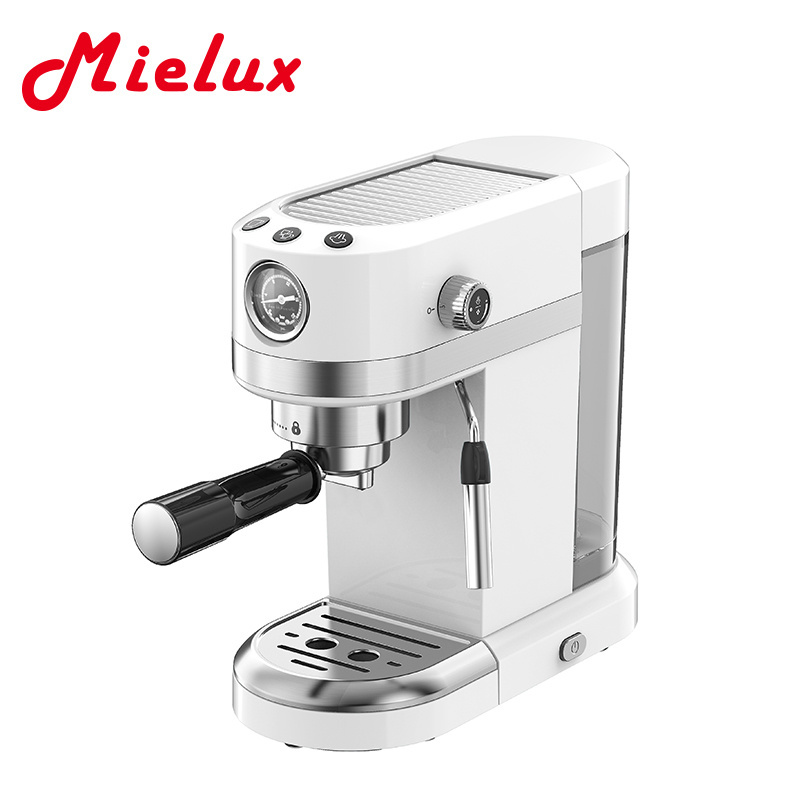 Classic Retro Concentrated Plus Hot Water System Restaurant Espresso Coffee Maker Machine For Home Office Restaurant Cafe