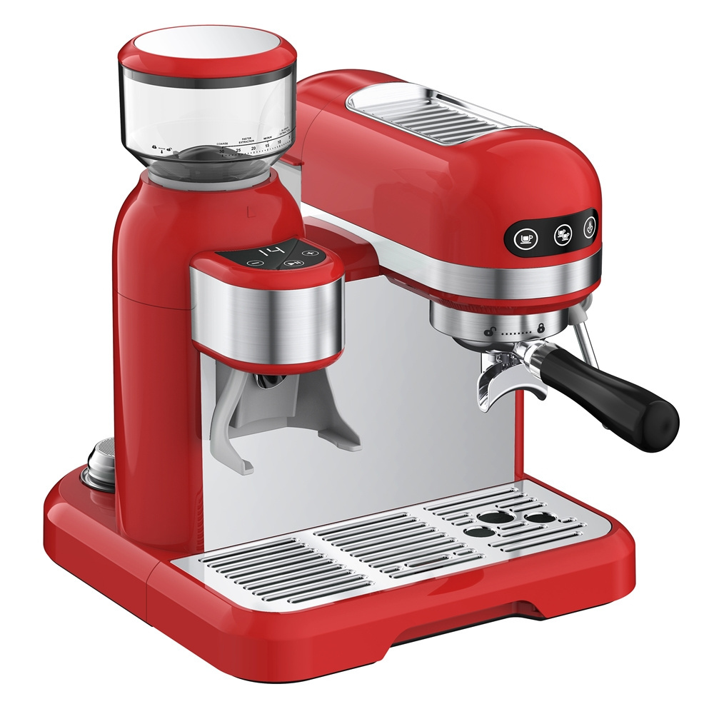 Automatic Brevillee Espresso Machine With Grinder Home Coffee Maker