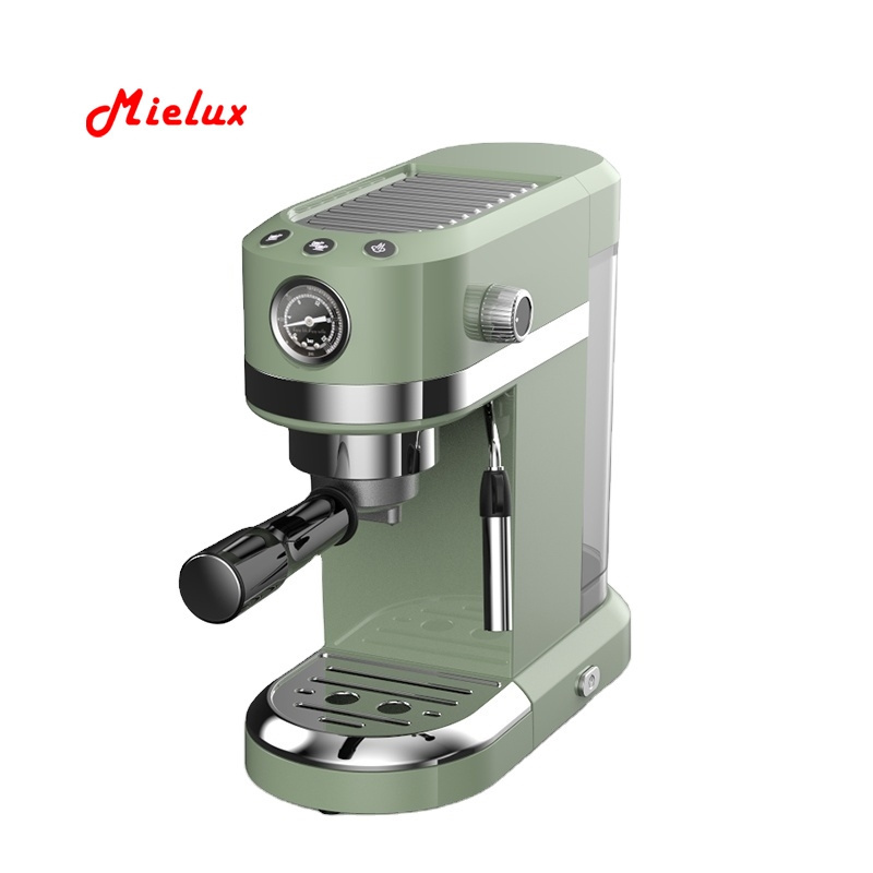 Classic Retro Concentrated Plus Hot Water System Restaurant Espresso Coffee Maker Machine For Home Office Restaurant Cafe