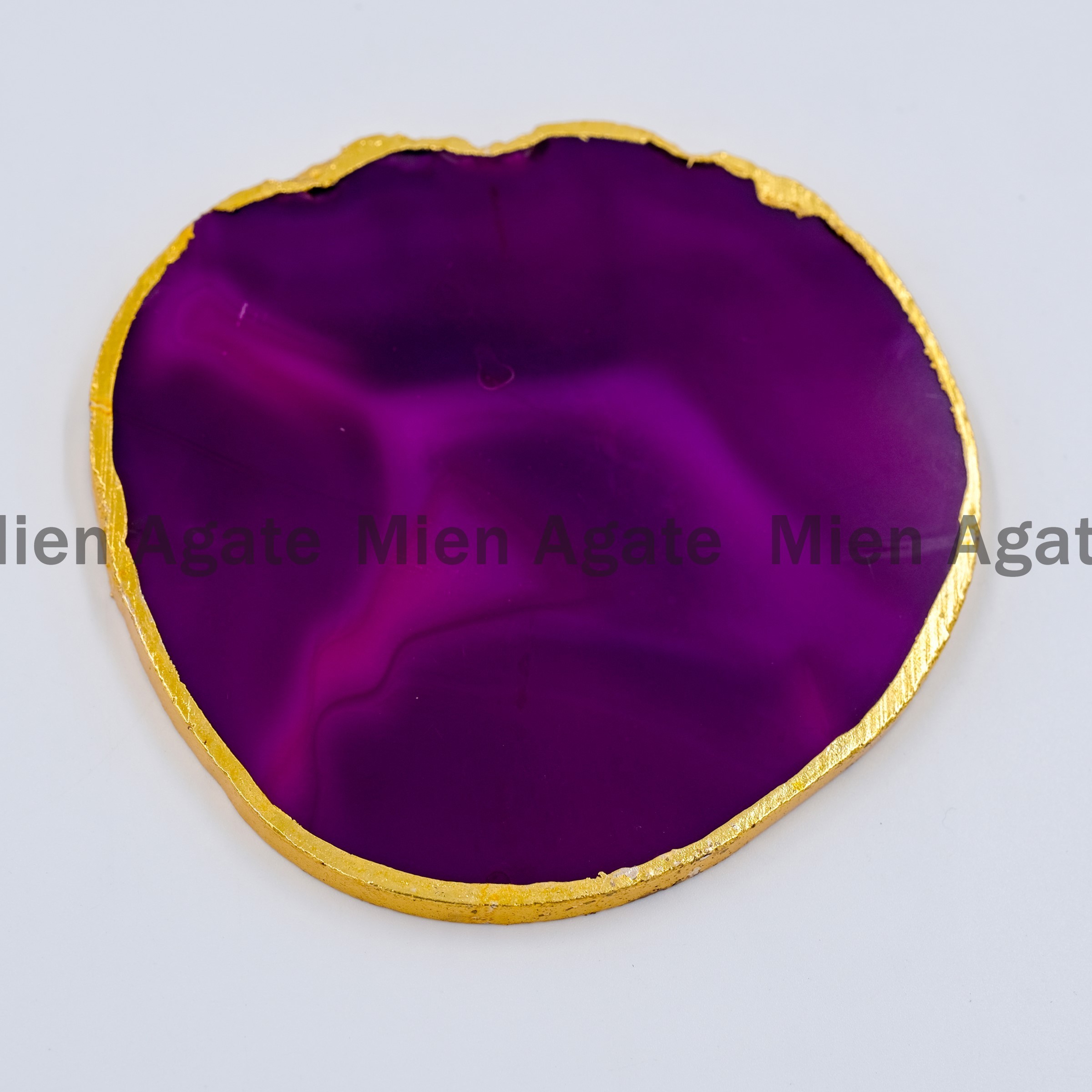 High Quality Agate Plates Coaster Wholesaler Gemstone Plates for Home Decoration 100% Natural Love Folk Art India Agate Slices