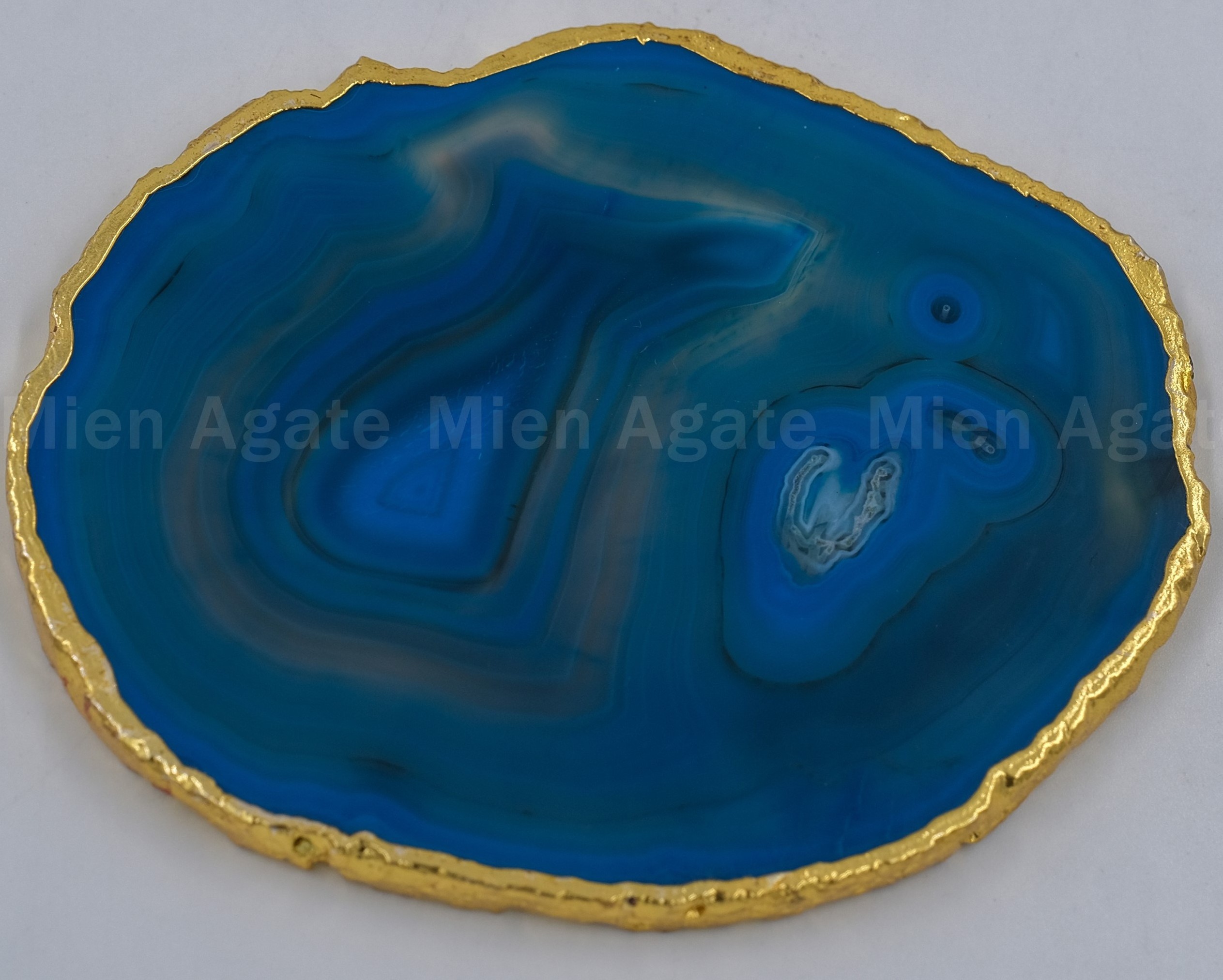 High Quality Agate Plates Coaster Wholesaler Gemstone Plates for Home Decoration 100% Natural Love Folk Art India Agate Slices