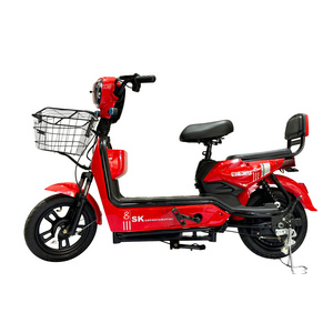 350w 48V Electric Scooters Scooty High Speed Electric Bike Bicycles With Pedals Electric Motorcycles Cheap Wholesale