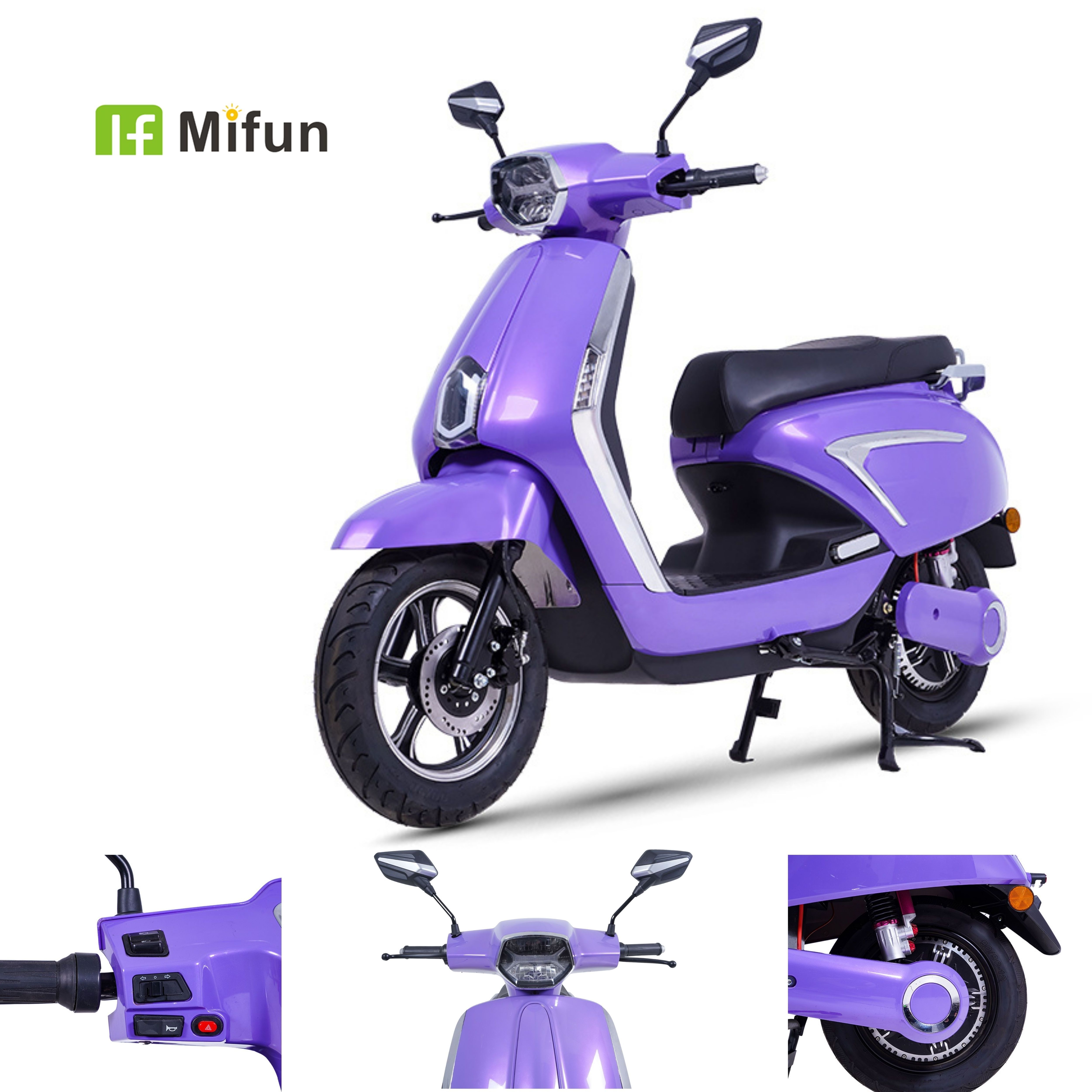 Mifun Factory Direct Sales Hot Sale Best Price Electric Motorcycles Two Wheeler Moto Electrique For Sale