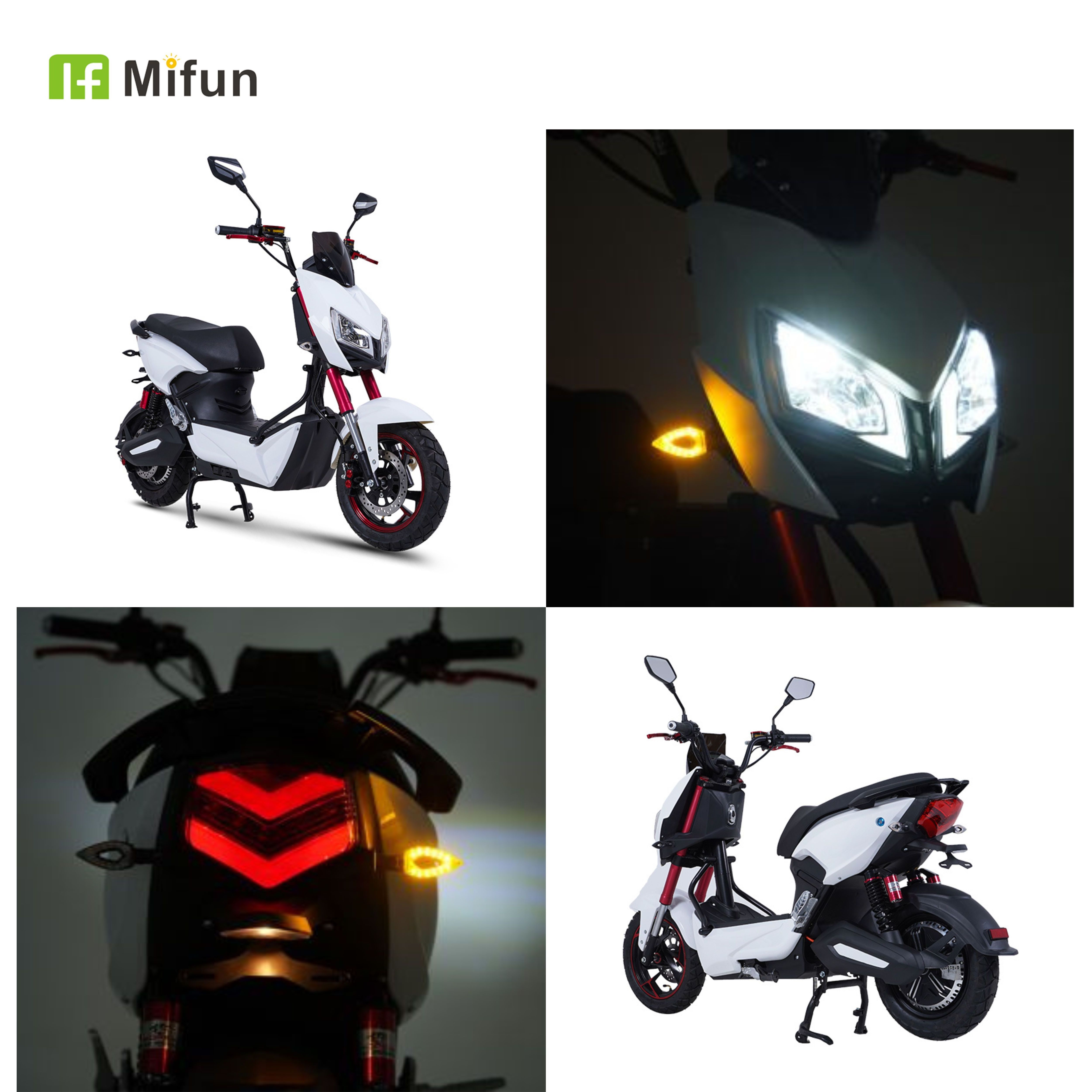 High Quality Manufacture Fast 72V 1200W Moped Chopper Adult Electric Scooter Motorcycle