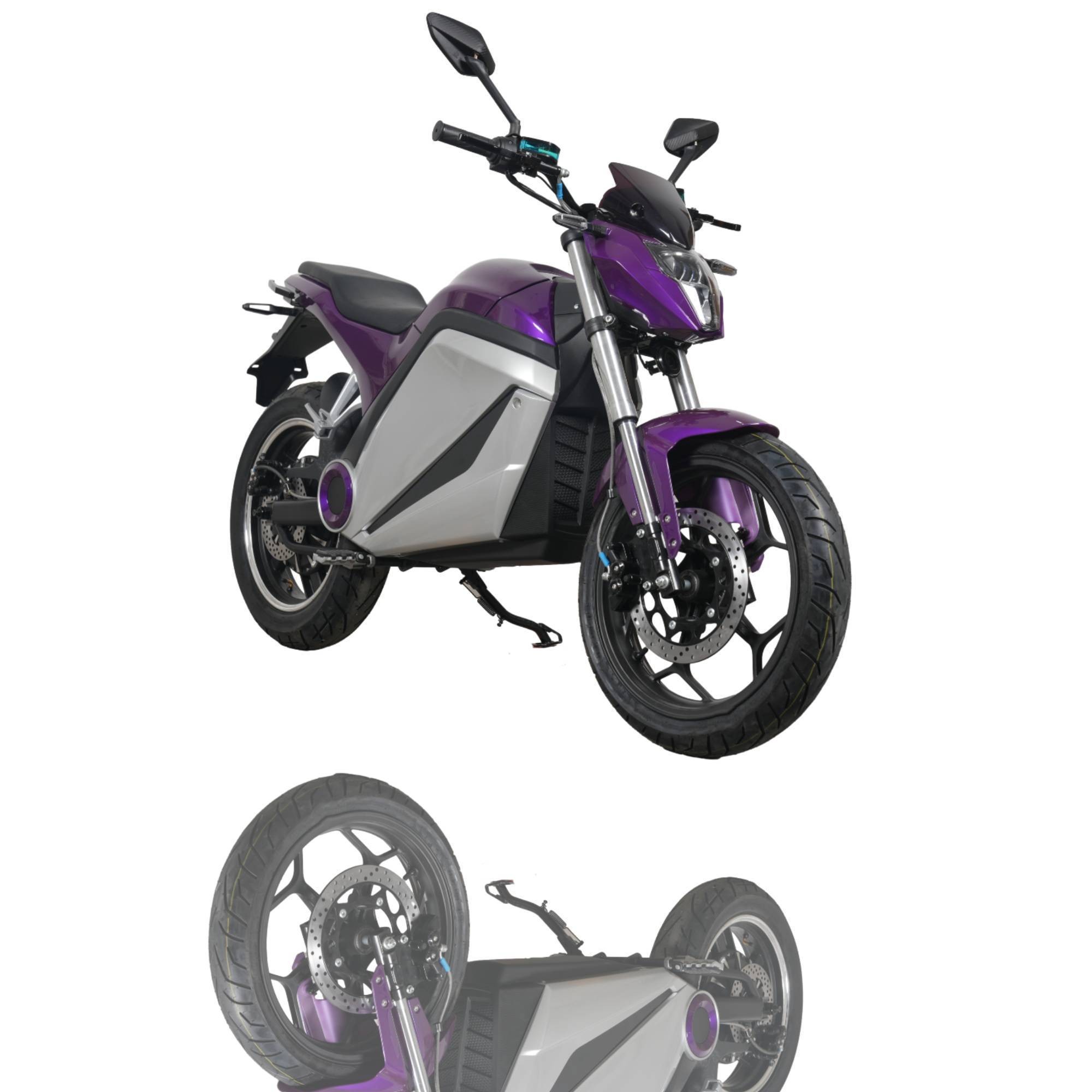 Newly High Power Engine 3000w E Motor Other Electric Motorcycles Scooters 100cc Electric Motorcycle