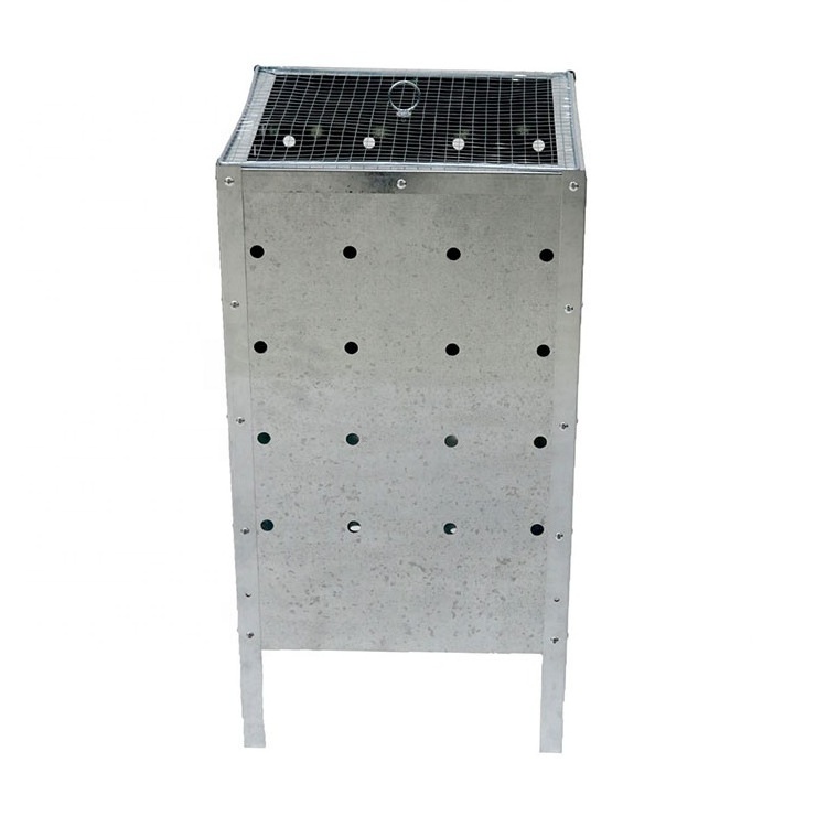 90L Galvanized steel Burn Barrel Trash Can garden rubbish incinerator bin Metal Garden Incinerator Can Garden Waste Incinerator