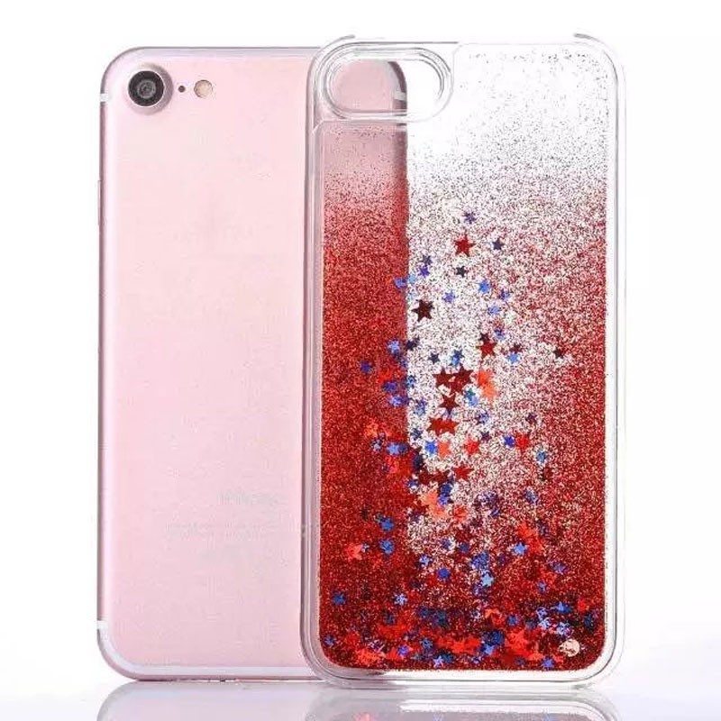 Phone Case Glitter Liquid Water Cover Back Quicksand Designer Mobile Phone Case for iPhone 7 for 7 plus Phone Case for iPhone 6