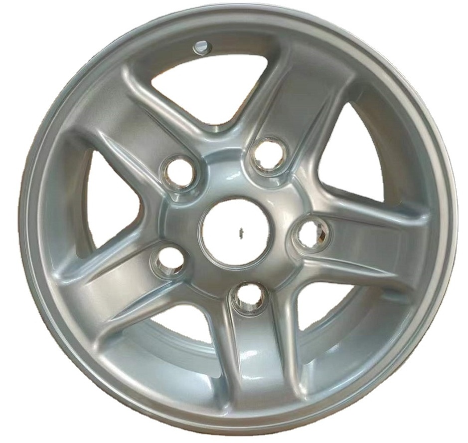 for land rover DEFENDER 1670 with 5*165.1 PCD car ally wheel rims black and silver ready stock RACING performance