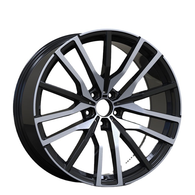 WR018 Customized 2 piece 3 piece rims 22 inch forged alloy wheels 5x112 5x120 wheels forged blank for bmw f30 e46 f10 tesla 350z