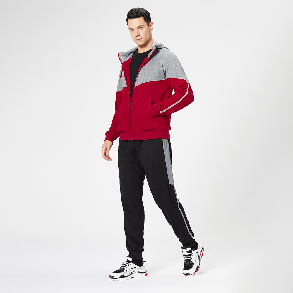 Bulk Wholesale Men's Tracksuit , Custom Design Tracksuits, Hoodie Sweatsuit Men Jogger Hoodies Track Suits 2 Pieces