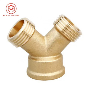 2 Way Tube Shut Off Valve Hose Connector For Hose