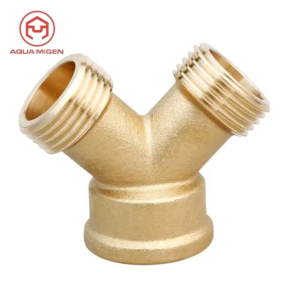 2 Way Tube Shut Off Valve Hose Connector For Hose