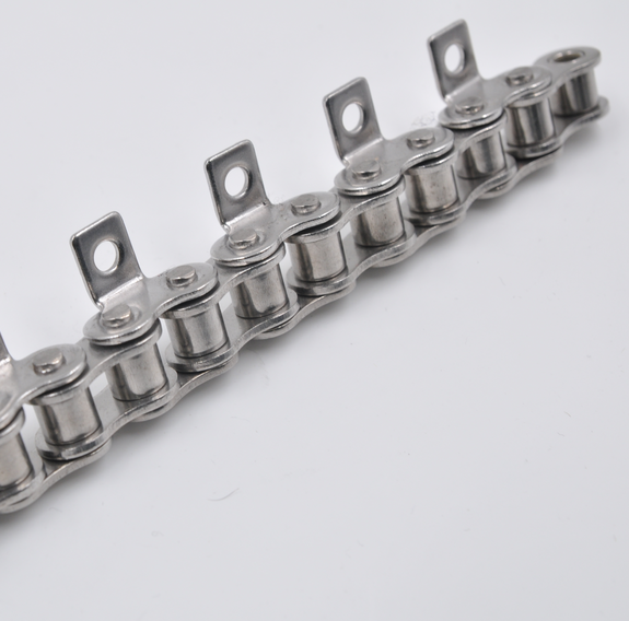 Industrial roller conveyor bent plate with ear High Precision 10a With A1/l2 Attachments Transmission Roller Chain