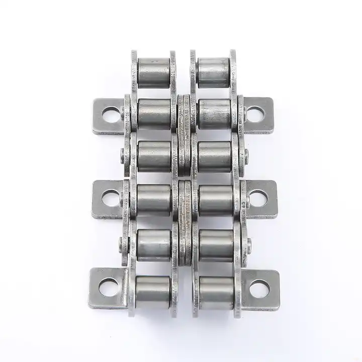 Good Quality Carbon Steel chain 08B With K1/L2 Attachments Industrial Short Pitch 100/20A/20B Conveyor Roller Chain