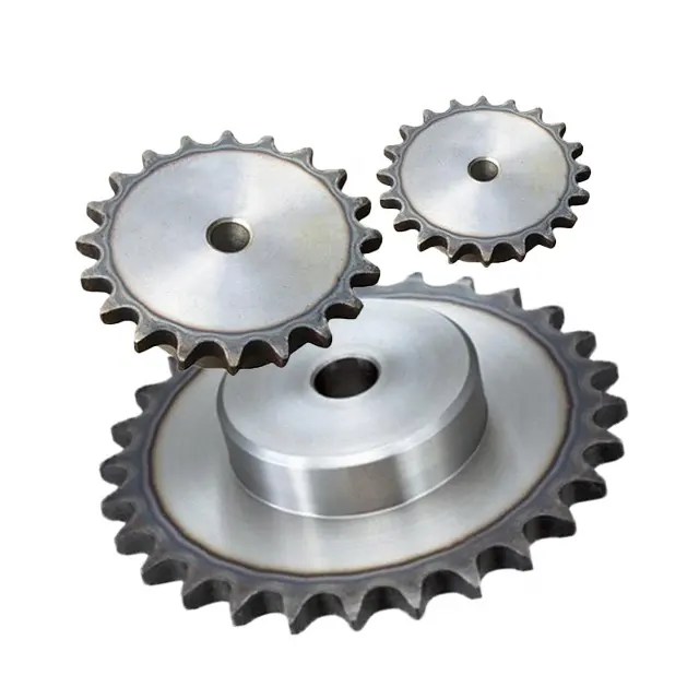 Custom oem sprocket locking plate set 40B plate wheel Steel industrial simplex strand teeth roller chain sprocket platewheel