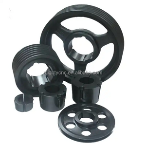 Reasonable Price Poly Chain Belt Pulley SPB200 SPB355 Taper Lock Bush 2517-42 V Sheave with 3 Grooves Cast Iron Pulley