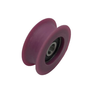 Cheap Price V Nylon Plastic Small Door Pulley Roller Wheel For Sliding Gate with Bearing Tension Wheel