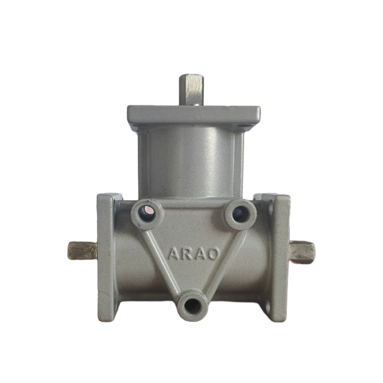 Wholesale Spiral Bevel Gearbox Aluminium Housing 90 Degree Gearbox Ratio 1:1 1:2 Lightweight ARA series Power Steering Gear