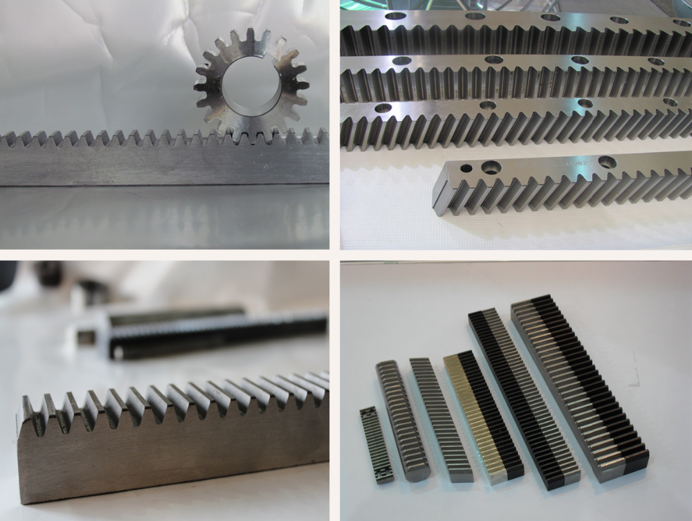 European Standard gear rack and pinion gear