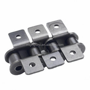 Good Quality Carbon Steel chain 08B With K1/L2 Attachments Industrial Short Pitch 100/20A/20B Conveyor Roller Chain