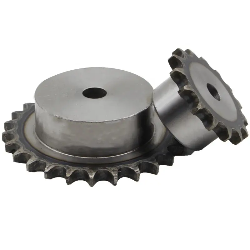 Stainless Steel Cast Iron Plastic Pitch Taper Lock Bushing Idler Gear Wheel Excavator Weld Hoist Conveyor Roller Chain Sprocket