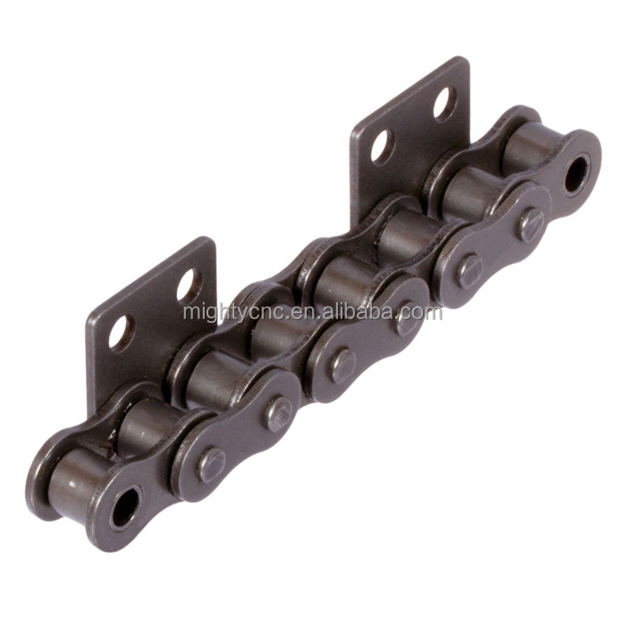 Good Quality Carbon Steel chain 08B With K1/L2 Attachments Industrial Short Pitch 100/20A/20B Conveyor Roller Chain