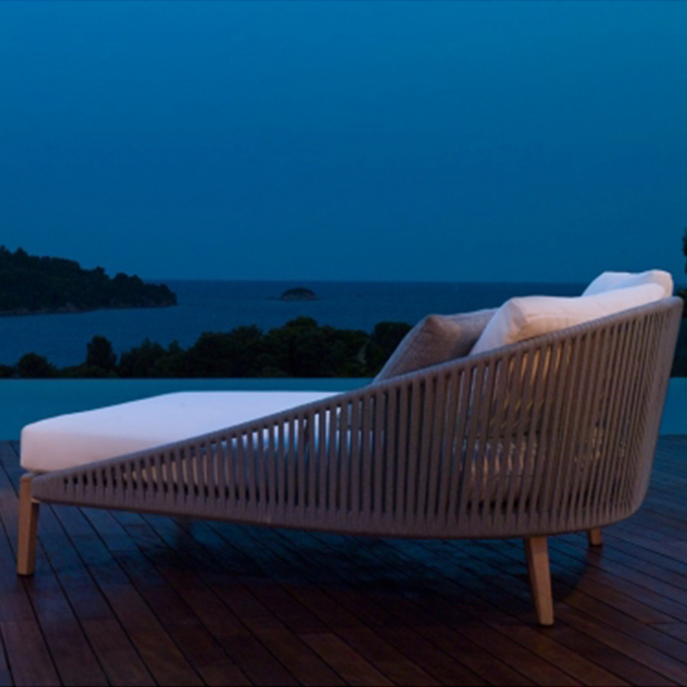 Outdoor furniture, double sunbed | lounge bed