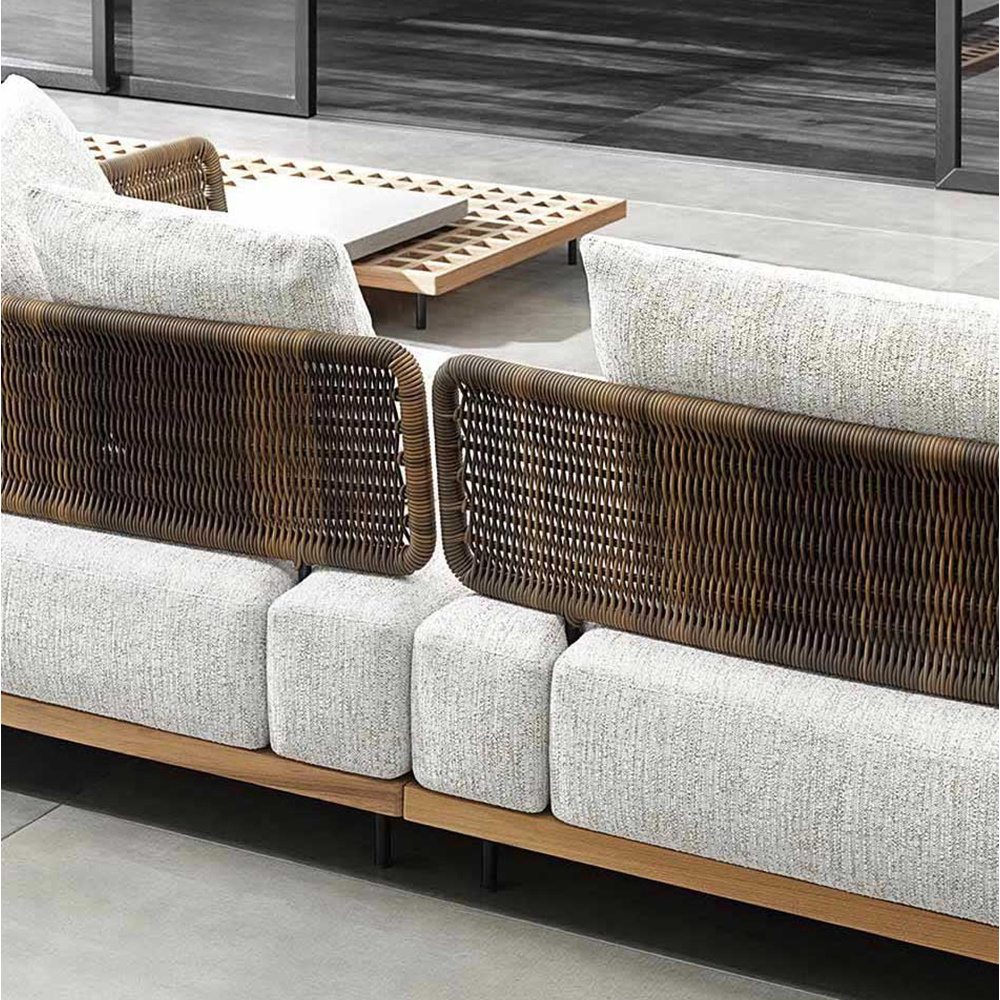 MIGLIO 5792 | Outdoor Sectional Sofa Units Minimalist Rattan Designer Sofas