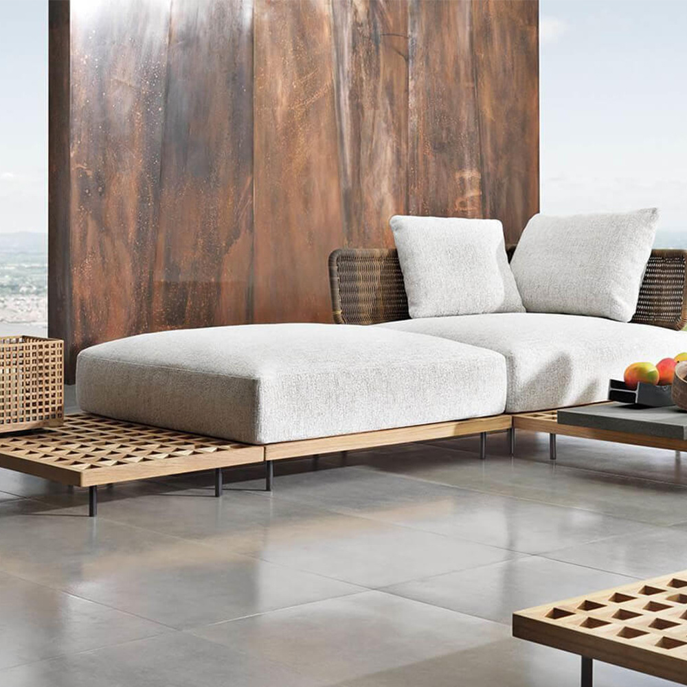 MIGLIO 5792 | Outdoor Sectional Sofa Units Minimalist Rattan Designer Sofas