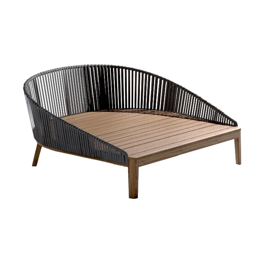 Outdoor furniture, double sunbed | lounge bed