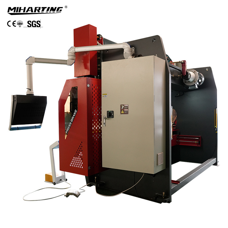 Hydraulic CNC Press Brake for Door Frame WE67K-100t/2500 8+1 Axes Press Brake Metal Bending Machine